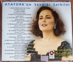 ATATÜRK'ÜN SEVDİĞİ ŞARKILAR / NAZAN SIVACI (1997) ŞÖLEN CD 2.EL
