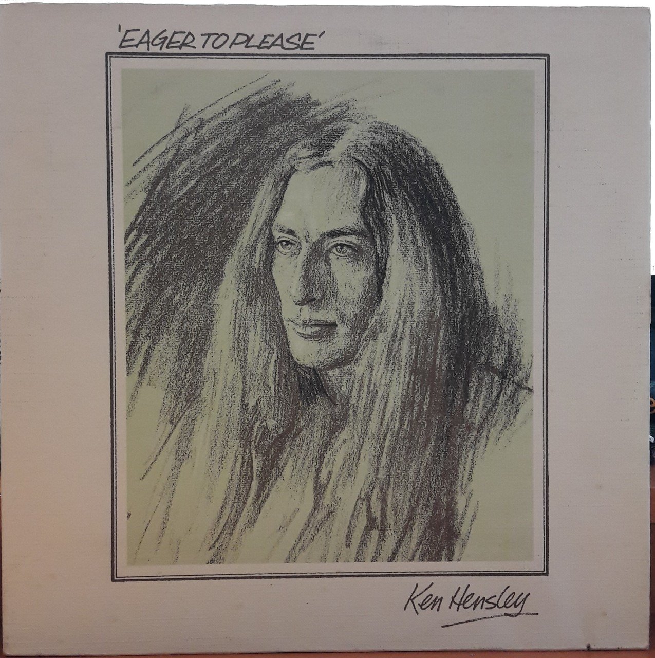 KEN HENSLEY - EAGER TO PLEASE (1975) - PLAK 2.EL
