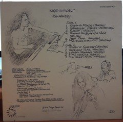 KEN HENSLEY - EAGER TO PLEASE (1975) - PLAK 2.EL