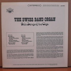 THE SWISS BAND ORGAN - FOLK SONGS OF THE ALPS - LP 2.EL PLAK