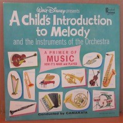 A CHILD'S INTRODUCTION TO MELODY (1962) - WALT DISNEY - LP PLAK 2.EL