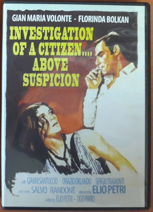 INVESTIGATION OF A CITIZEN....ABOVE SUSPICION - ELIO PETRI - DVD 2.EL TR ALTYAZI YOKTUR