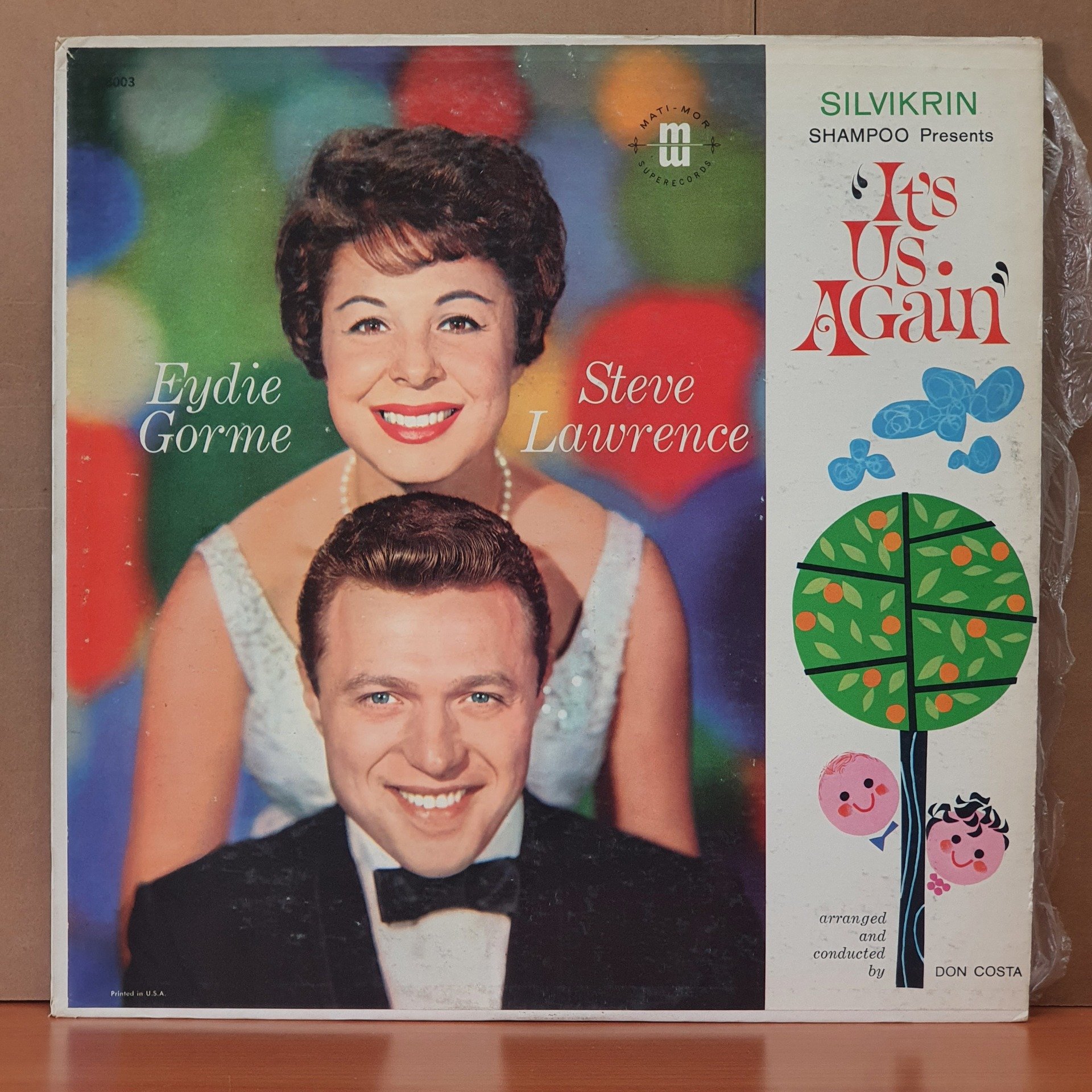 EYDIE GORME / STEVE LAWRENCE - IT'S US AGAIN (1964) - LP 2.EL PLAK