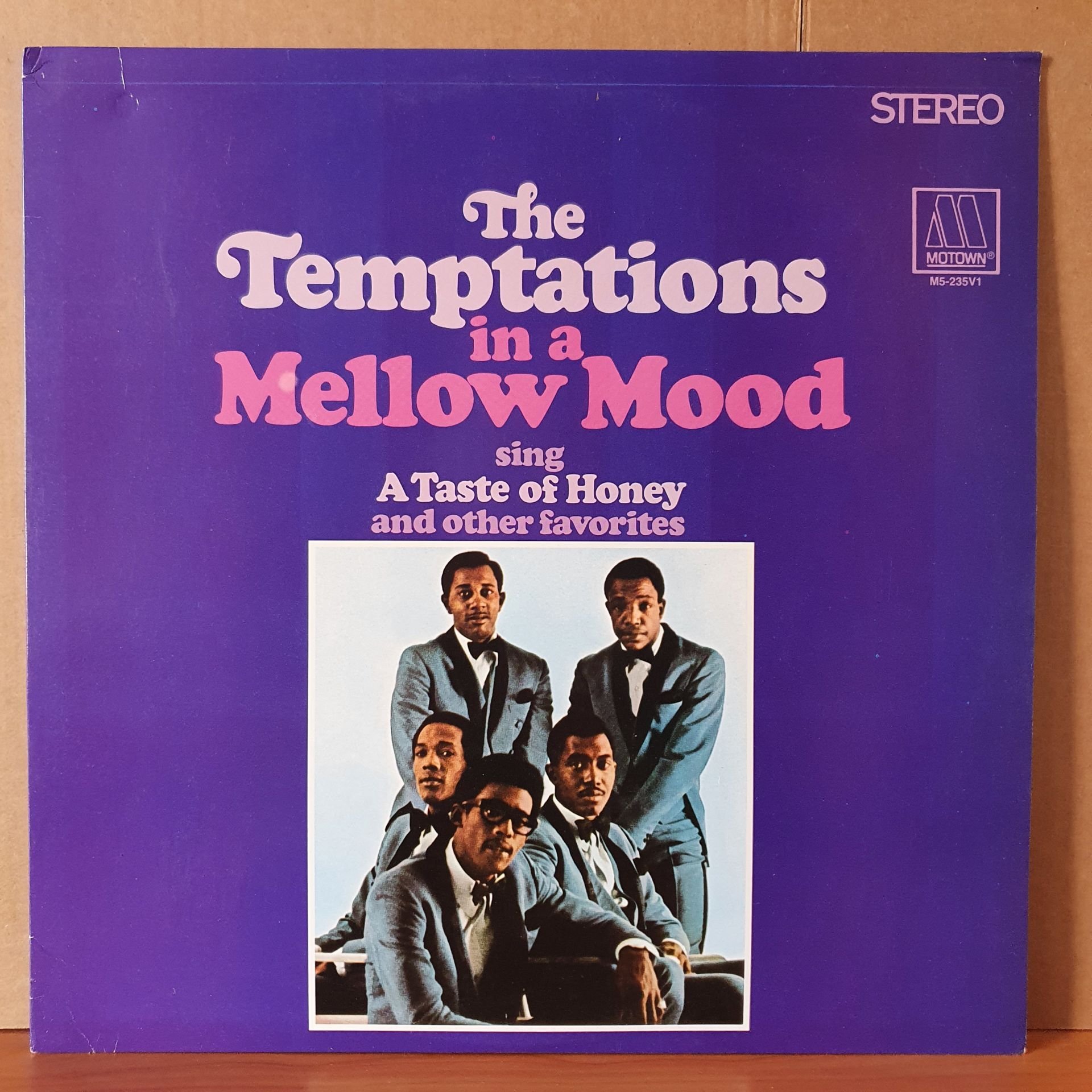 THE TEMPTATIONS - IN A MELLOW MOOD (1967) - LP 2.EL PLAK
