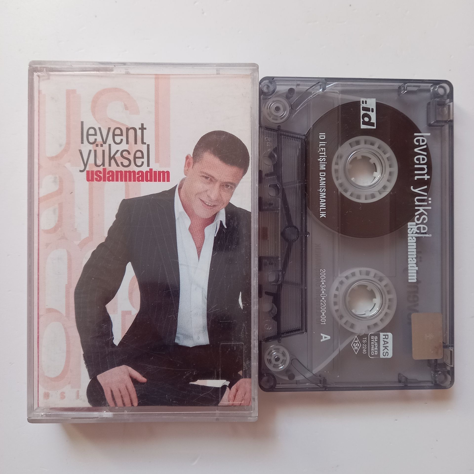 LEVENT YÜKSEL - USLANMADIM (2004) - KASET 2.EL