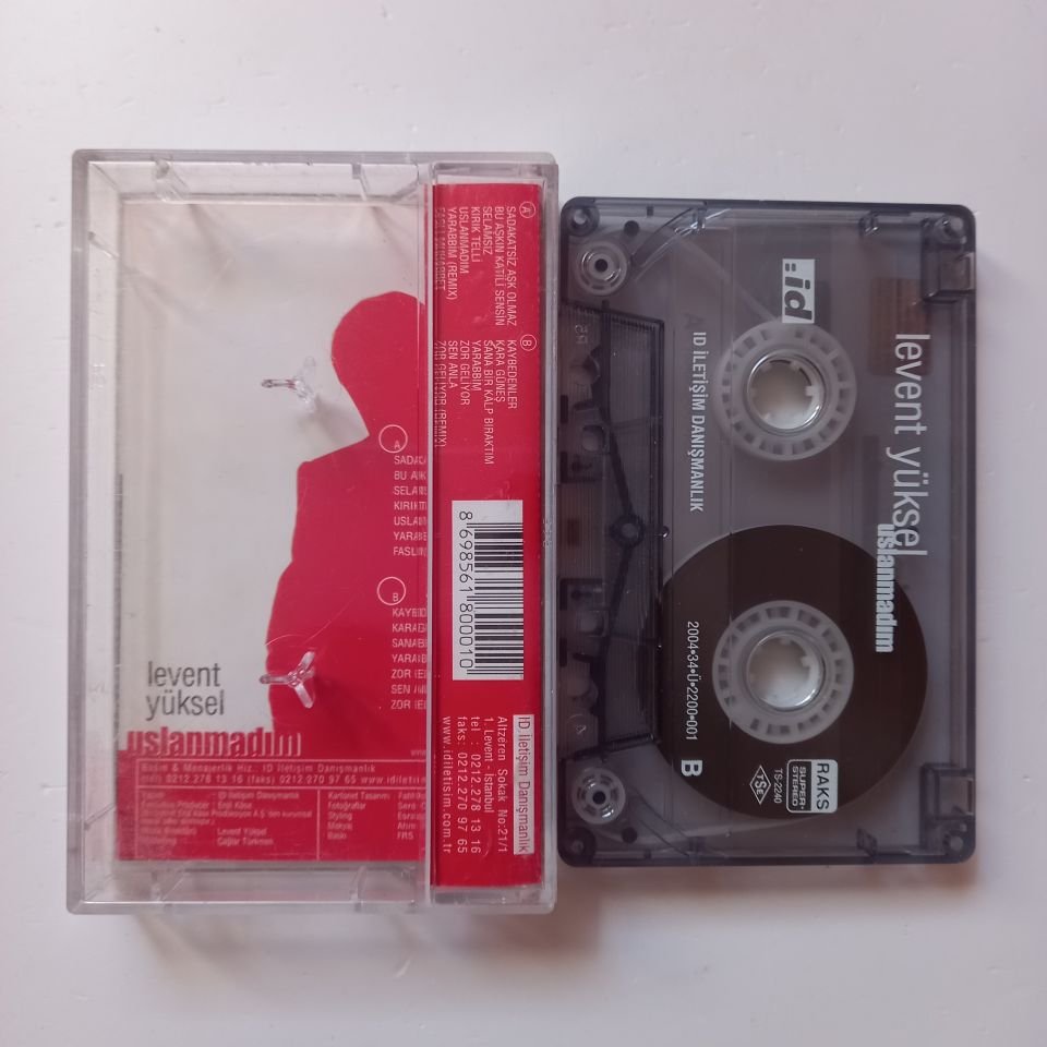 LEVENT YÜKSEL - USLANMADIM (2004) - KASET 2.EL