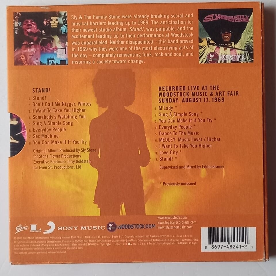 SLY AND THE FAMILY STONE – THE WOODSTOCK EXPERIENCE / LIMITED EDITION BOX SET (2009) - 2CD 2.EL