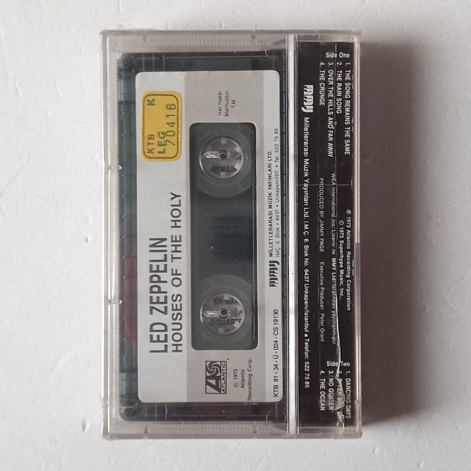 LED ZEPPELIN - HOUSES OF THE HOLY (1991) - KASET AMBALAJINDA SIFIR