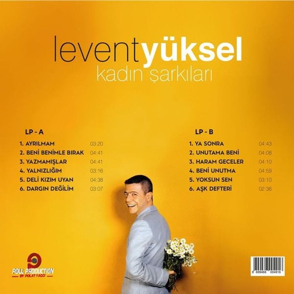 LEVENT YÜKSEL - KADIN ŞARKILARI (2006) - LP 2024 BASIM GATEFOLD SIFIR PLAK