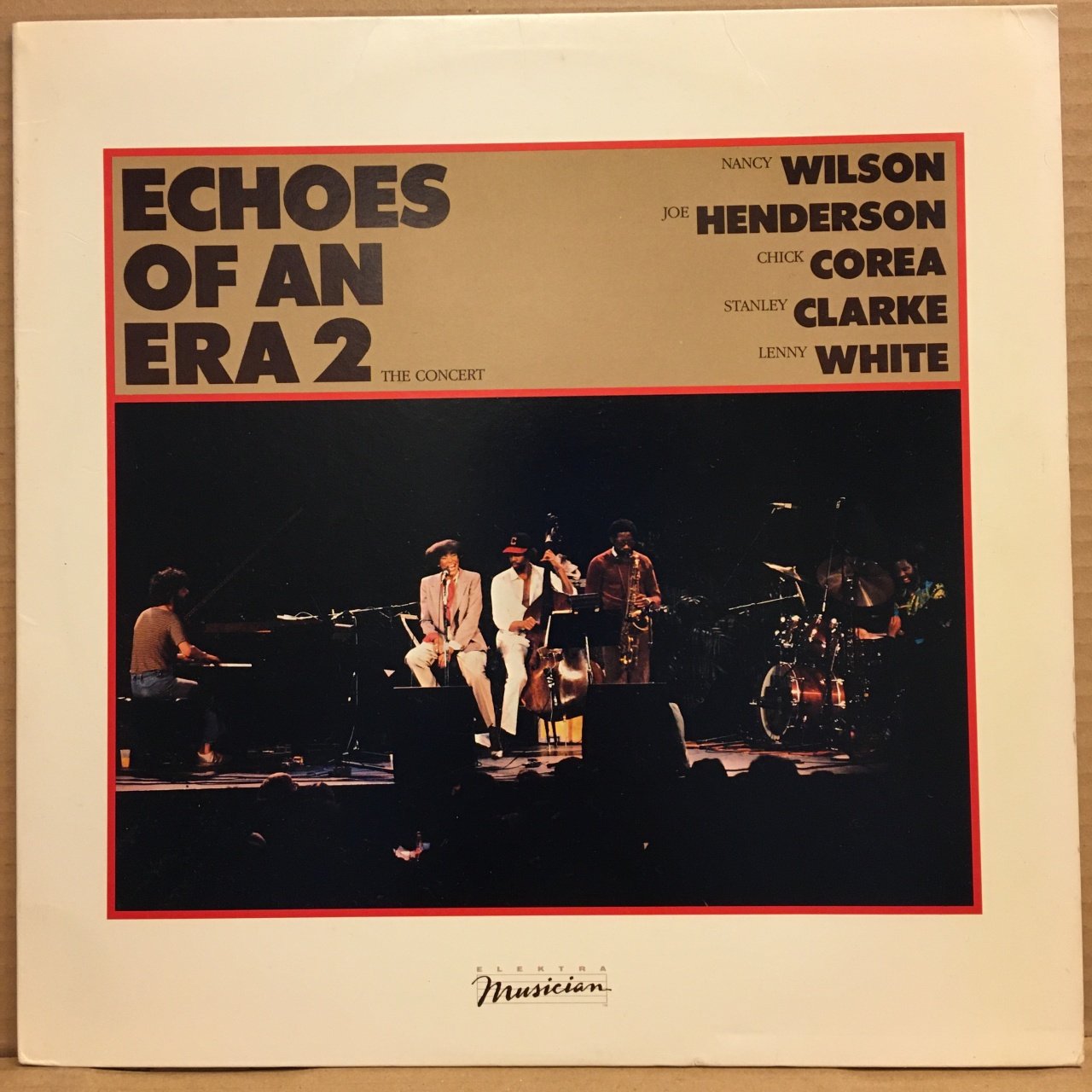 ECHOES OF AN ERA 2 - NANCY WILSON, JOE HENDERSON, CHICK COREA, STANLEY CLARKE, LENNY WHITE (1982) 2.EL PLAK