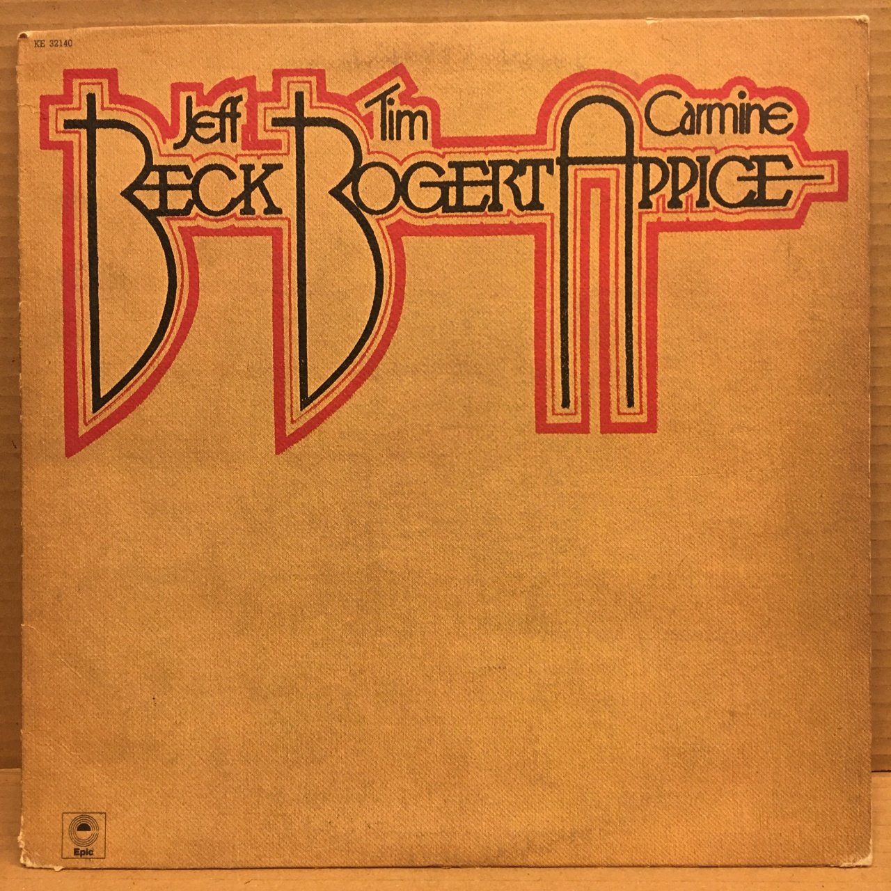 JEFF BECK TIM BOGART CARMINE APIICE 1973 2.EL PLAK