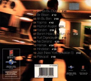 MAZHAR ALANSON - TÜRK LOKUMUYLA TATLI RÜYALAR (2002) CD DIGIPAK 2.EL