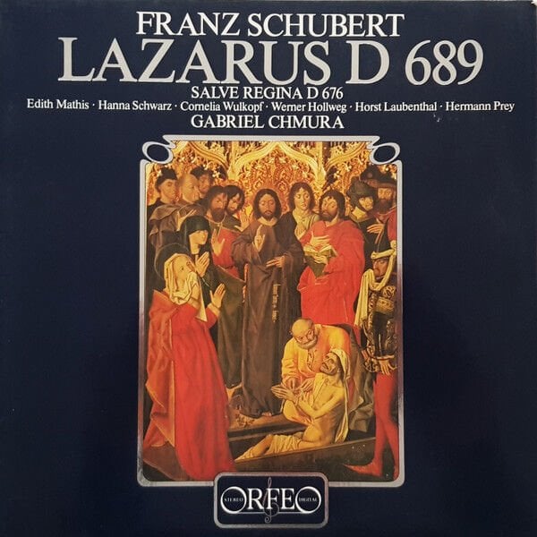 FRANZ SCHUBERT / GABRIEL CHMURA – LAZARUS D 689 - SALVE REGINA D 676 (1982) - 2LP DMM SIFIR PLAK