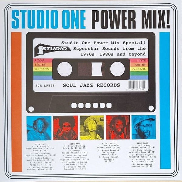 SOUL JAZZ RECORDS PRESENTS STUDIO ONE POWER MIX - VARIOUS ARTIST (2024) - 2LP REGGEA SOUL COMPILATION SIFIR PLAK