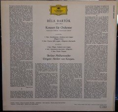 BARTÓK: CONCERTO FOR ORCHESTRA, BERLINER PHILHARMONIKER, HERBERT VON KARAJAN - 2.EL PLAK