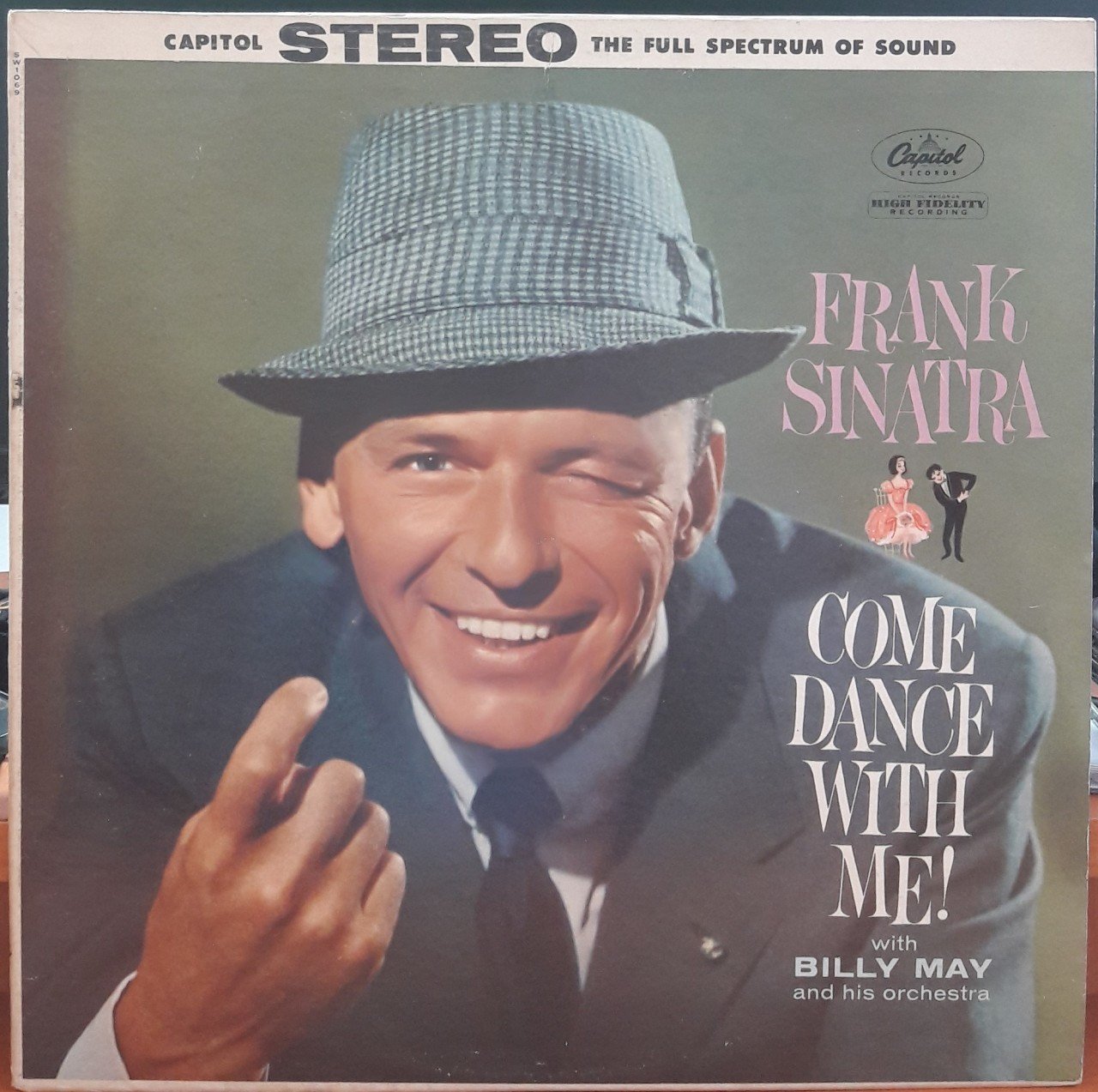 FRANK SINATRA - COME DANCE WITH ME! - PLAK 2.EL