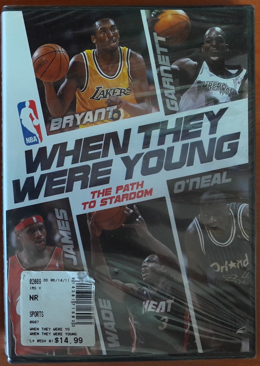 WHEN THEY WERE YOUNG - NBA - DVD SIFIR 1. BÖLGE TR ALTYAZI YOKTUR