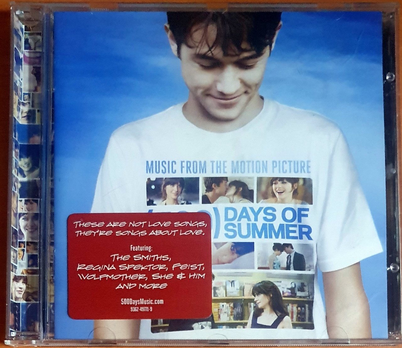 [500] DAYS OF SUMMER SOUNDTRACK / THE SMITHS, REGINA SPEKTOR, FEIST, WOLFMOTHER, BLACK LIPS (2009) - CD 2.EL