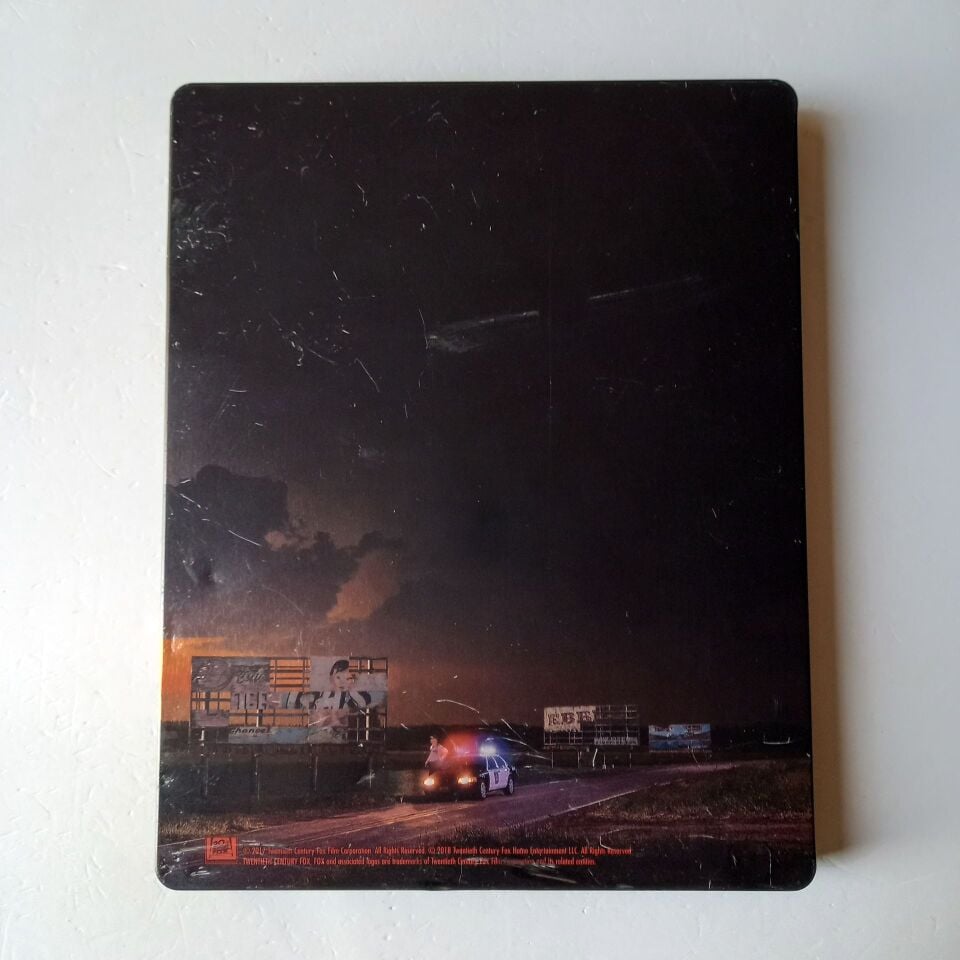 THREE BILLBOARDS OUTSIDE EBBING, MISSOURI - FRANCES MCDORMAND, WOODY HARRELSON, SAM ROCKWELL - YÖN.: MARTIN MCDONAGH - BLU-RAY  STEELBOOK METAL KUTU 2.EL
