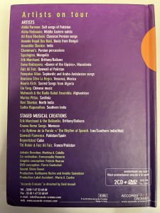 ARTISTS ON TOUR - WORLD MUSIC COMPILATION - 2 CD + DVD 2.EL