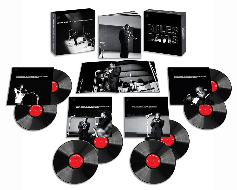 MILES DAVIS - MILES IN FRANCE 1963 & 1964 / BOOTLEG SERIES VOL 8 (2024) - 8LP BOX SET SIFIR PLAK