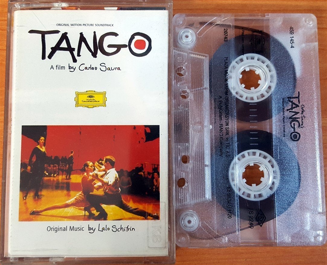 TANGO - SOUNDTRACK CARLOS SAURA LALO SCHIFRIN (1998) PLAZA CASSETTE MADE IN TURKEY ''USED''