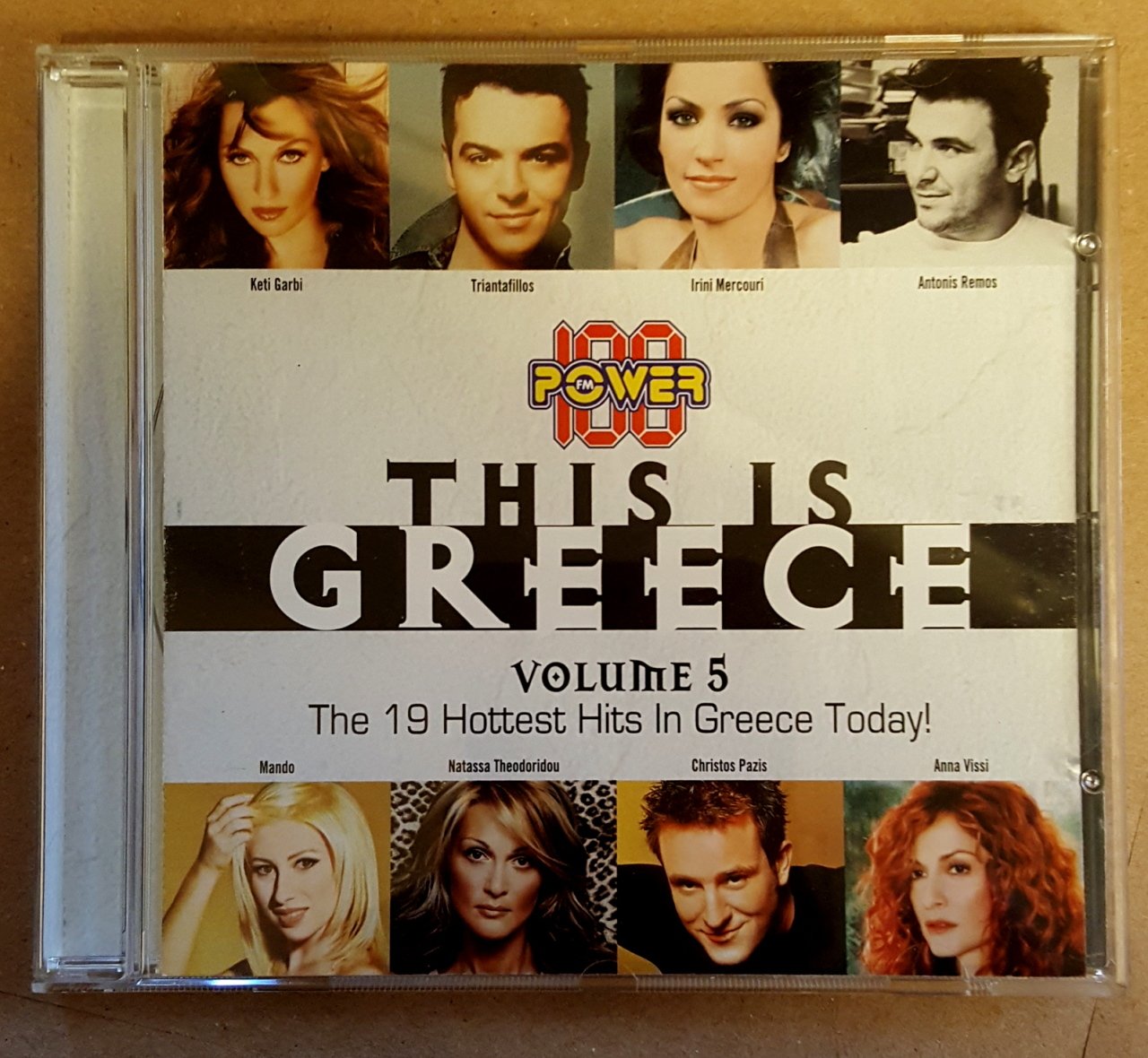 THIS IS GREECE VOL5 CD KARIŞIK YUNAN POP 2.EL