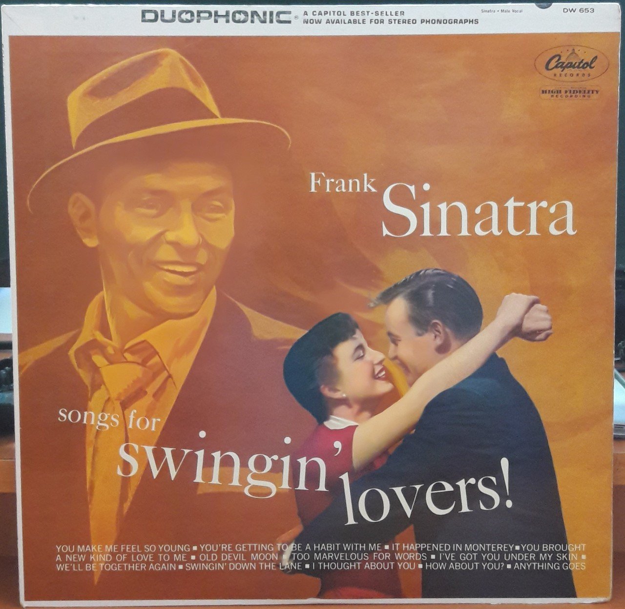 FRANK SINATRA - SONGS FOR SWINGIN' LOVERS! - PLAK 2.EL