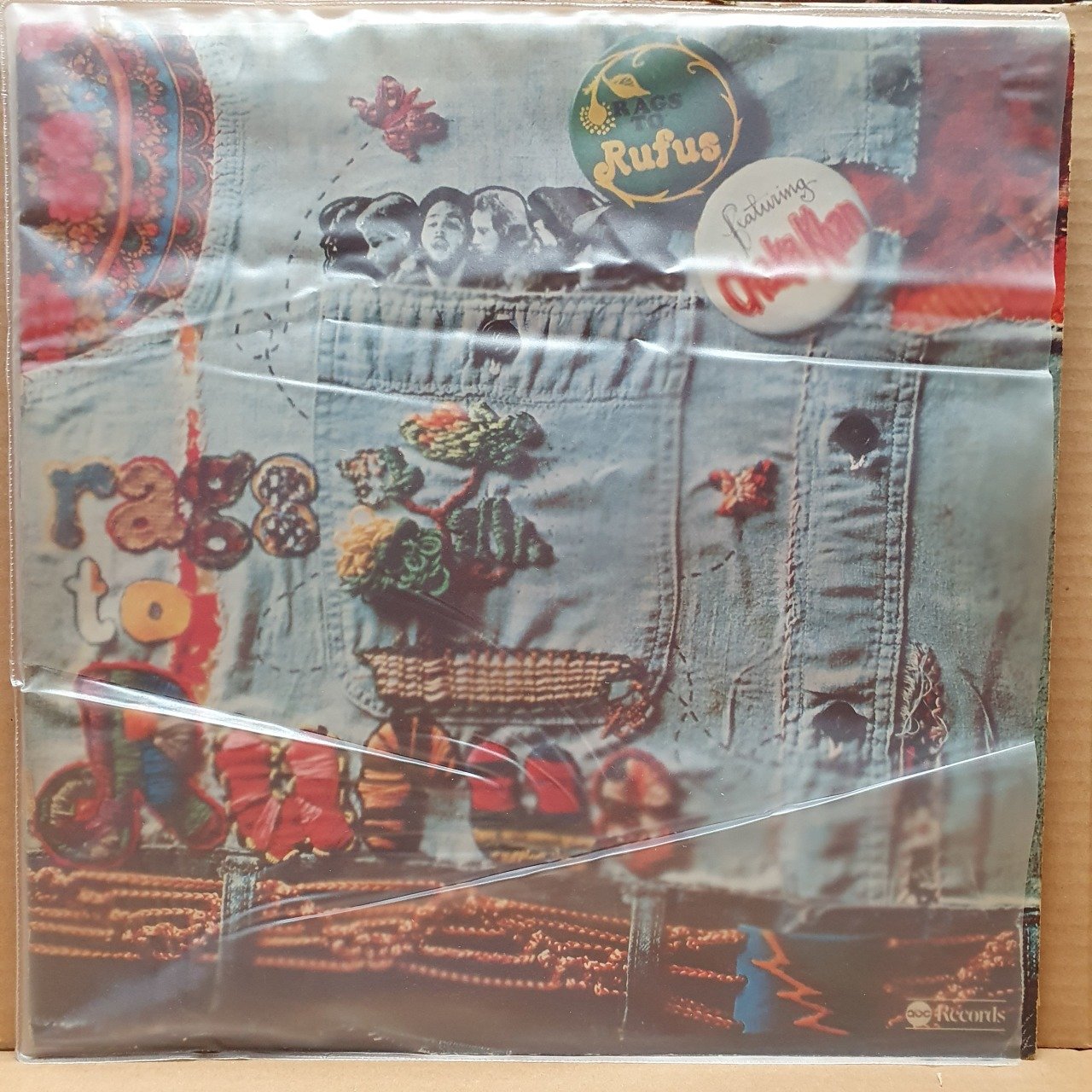 RUFUS FEAT. CHAKA KHAN - RAGS TO RUFUS (1974) - LP 2.EL PLAK