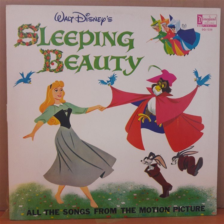 SLEEPING BEAUTY (1963) - WALT DISNEY - LP PLAK 2.EL