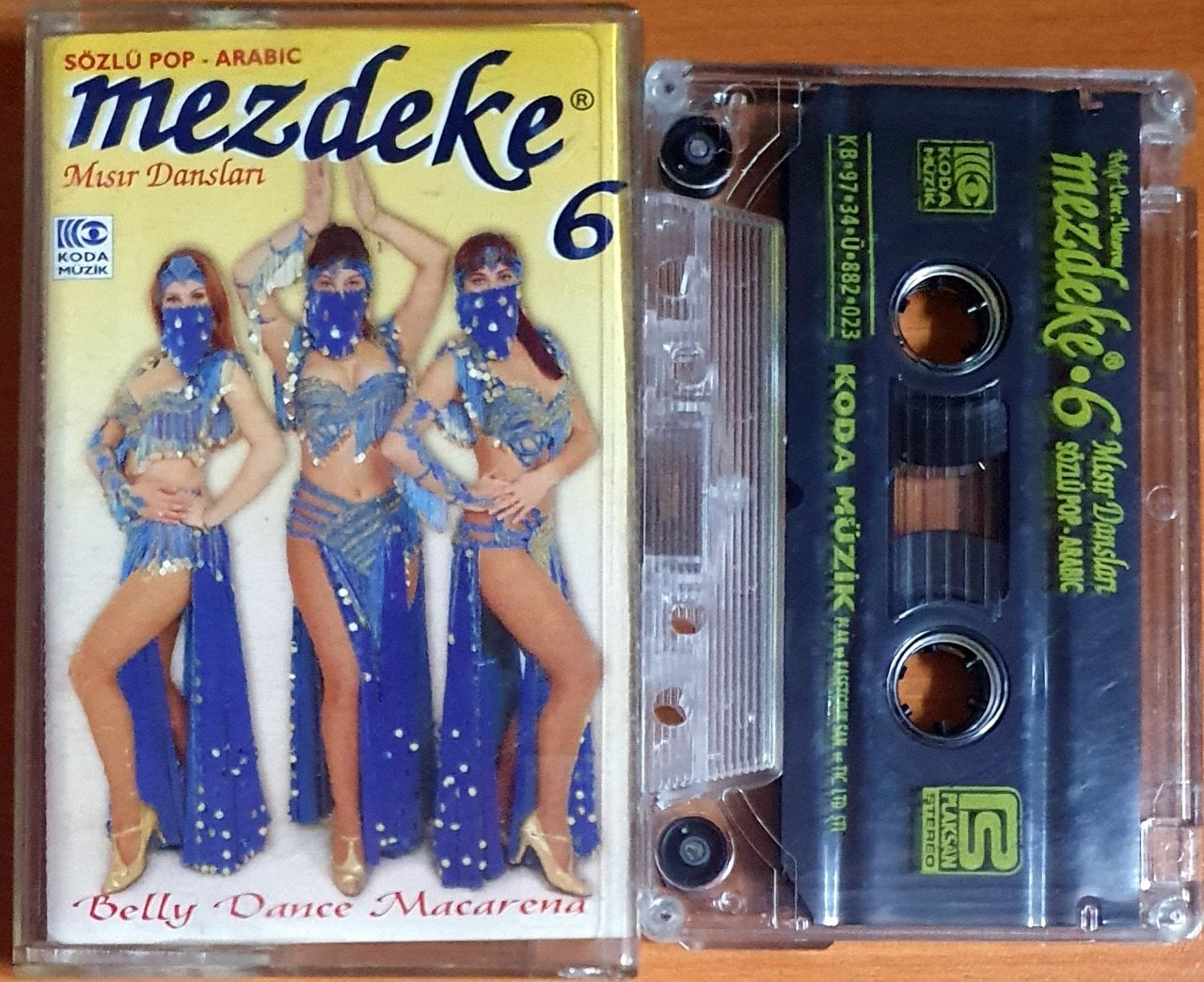 MEZDEKE 6 / MISIR DANSLARI (1997) - KASET 2.EL