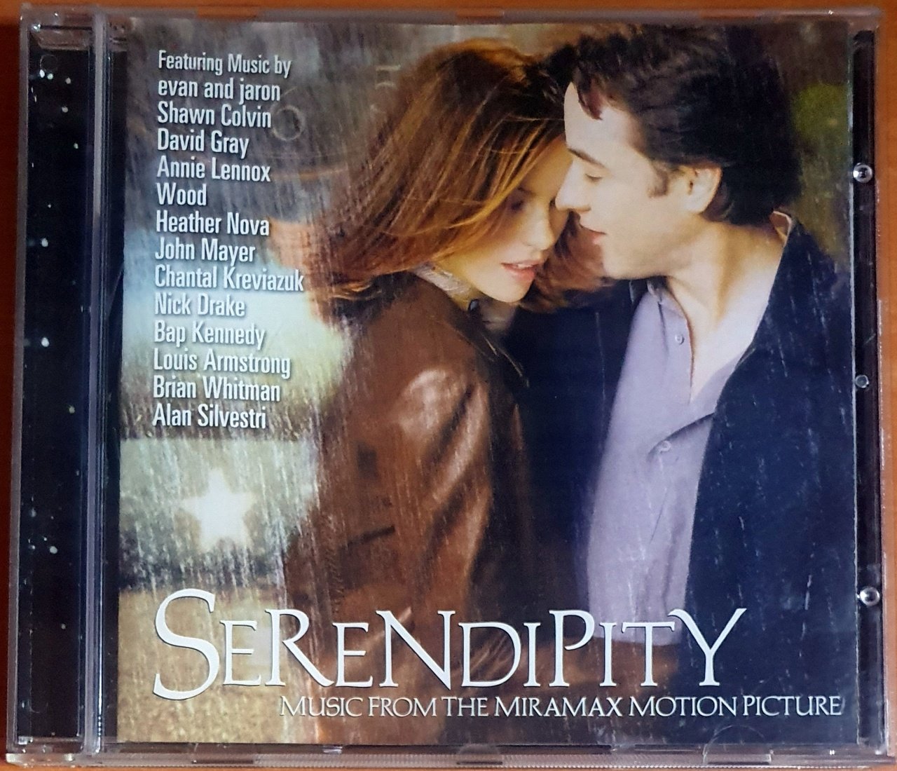 SERENDIPITY SOUNDTRACK / WOOD, DAVID GRAY, ANNIE LENNOX, HEATHER NOVA, NICK DRAKE, LOUIS ARMSTRONG, ALAN SILVESTRI (2001) - CD 2.EL