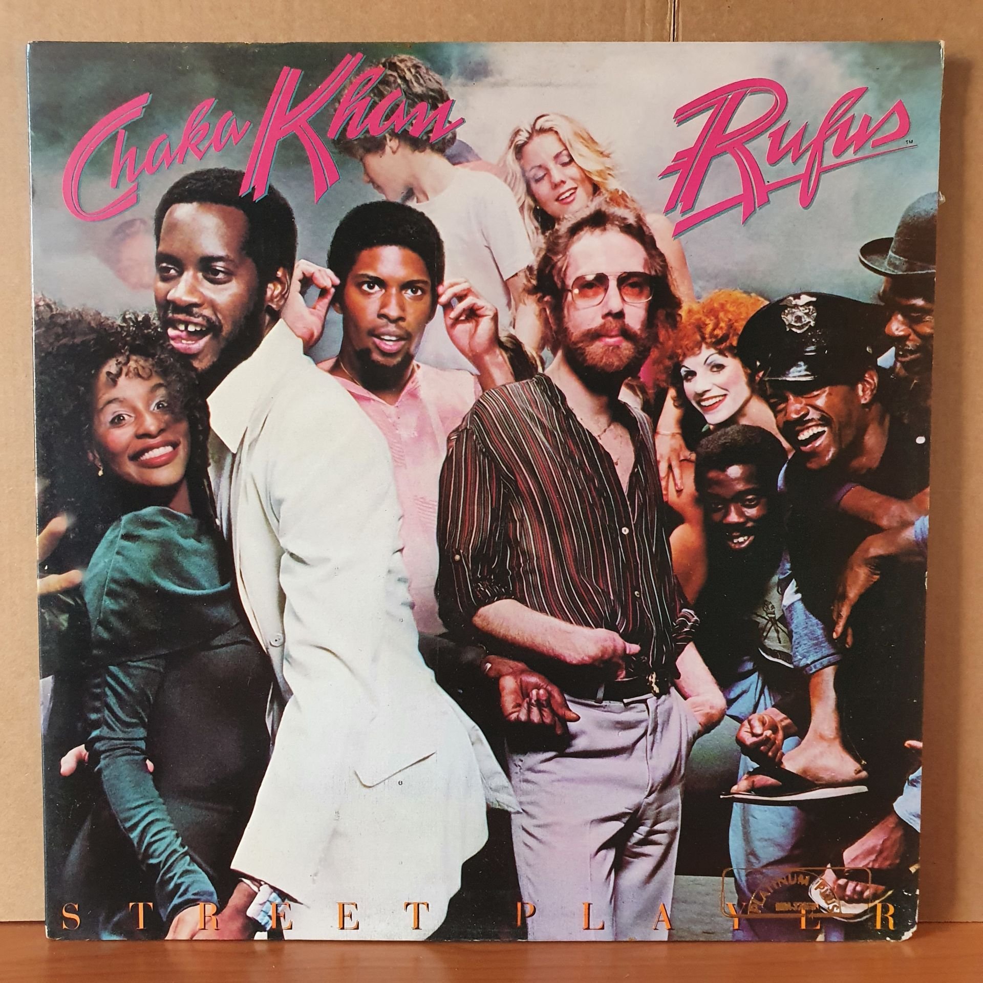 RUFUS & CHAKA KHAN - STREET PLAYER (1978) - LP 2.EL PLAK