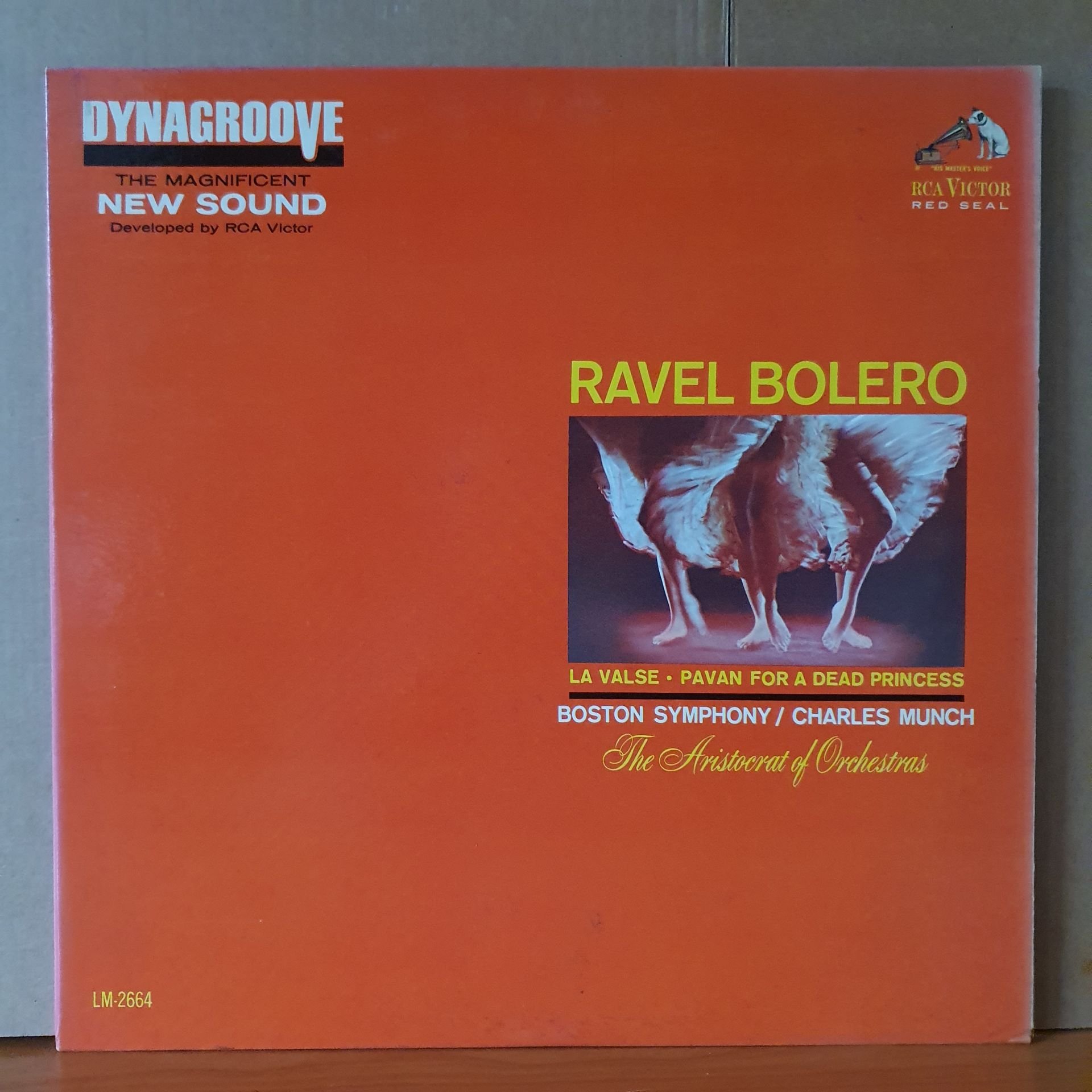 RAVEL: BOLERO, LA VALSE, PAVAN FOR A DEAD PRINCESS / BOSTON SYMPHONY, CHARLES MUNCH (1963) - LP 2.EL PLAK