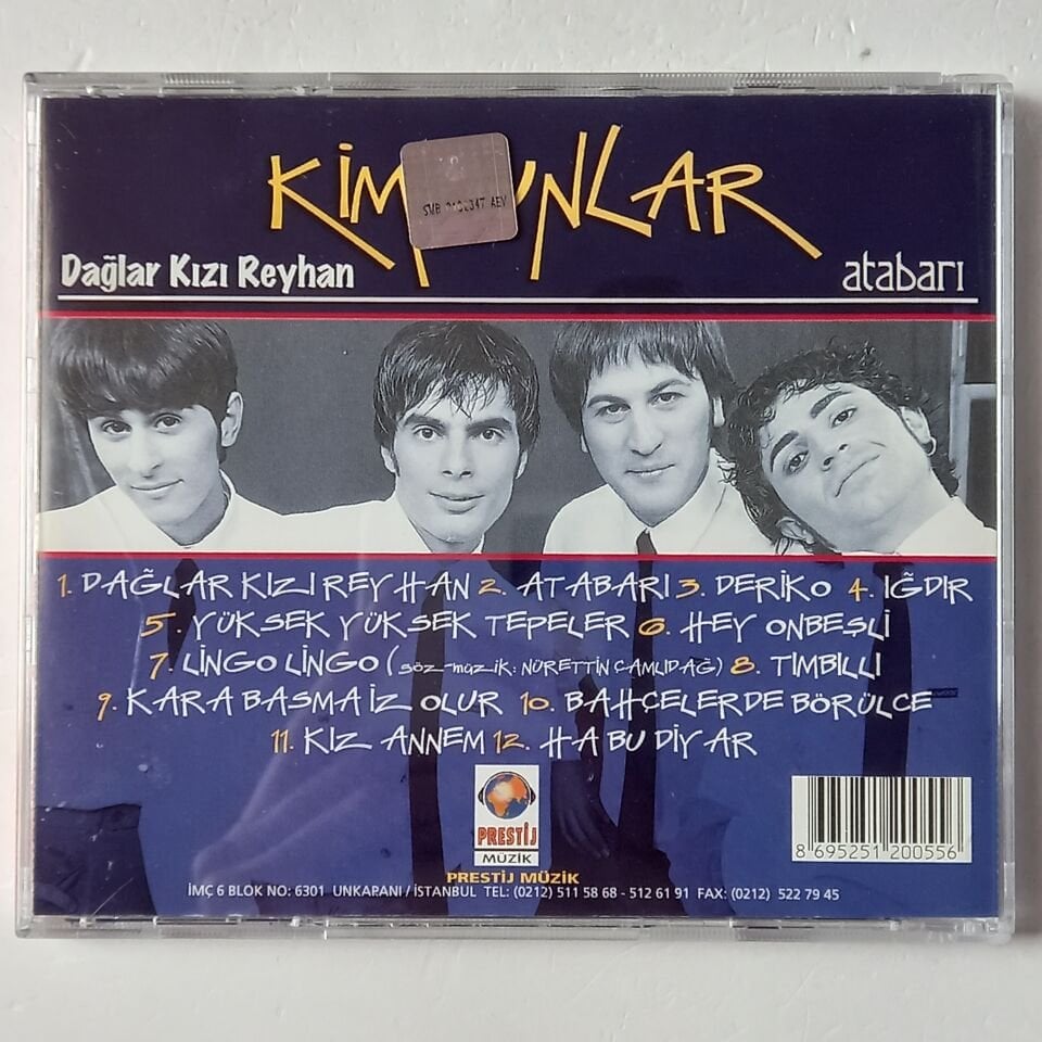 KİM BUNLAR – DAĞLAR KIZI REYHAN / ATABARI (1998) - CD 2.EL