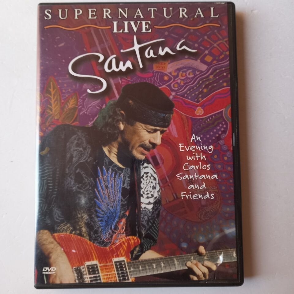 SANTANA - SUPERNATURAL LIVE - DVD 2.BÖLGE 2.EL
