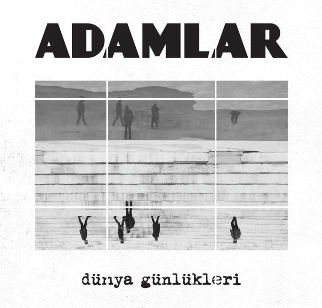 ADAMLAR - DÜNYA GÜNLÜKLERİ (2019) - LP 2025 BASIM SIFIR PLAK