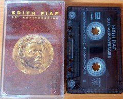 EDITH PIAF - 30 ANNIVERSAIRE (1994) KENT CASSETTE MADE IN TURKEY ''USED''