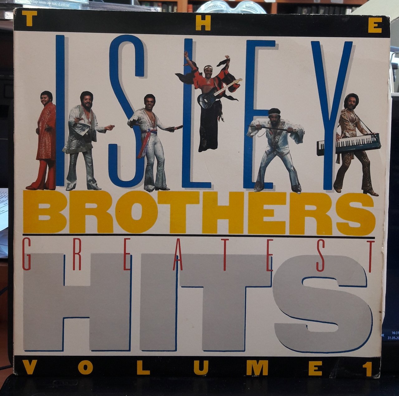 ISLEY BROTHERS - GREATEST HITS VOLUME 1 (1984) - PLAK 2.EL