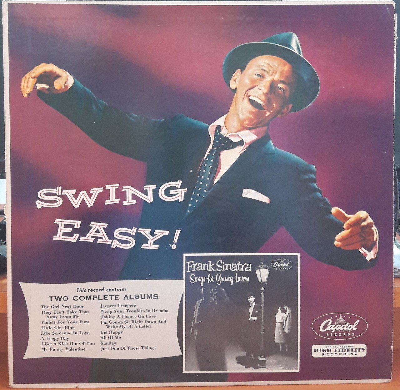FRANK SINATRA - SWINGIN EASY!/SONGS FOR YOUNG LOVERS - PLAK 2.EL