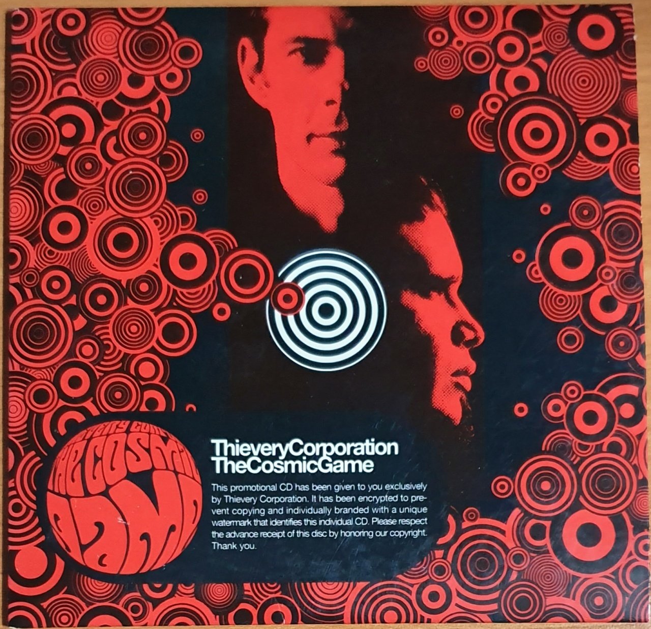 THIEVERY CORPORATION - THE COSMIC GAME (2004) - CD ESL MUSIC PROMO 2.EL