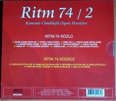 RİTM 74 / 2 KEMANLI CÜMBÜŞLÜ OYUN HAVALARI - CD SIFIR
