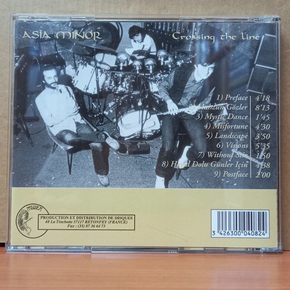 ASIA MINOR - CROSSING THE LINE (1993) - CD 2.EL