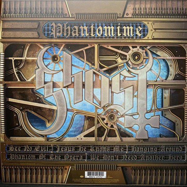 GHOST - PHANTOMIME EP (2023) - LP LIMITED EDITION SILVER COLOURED SIFIR PLAK