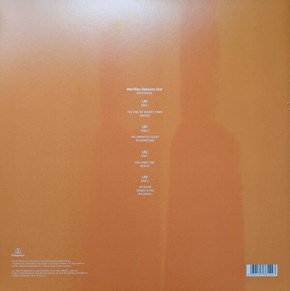 MARILLION - SEASON'S END (1989) - 2LP 2023 EDITION NEW MIX SIFIR PLAK