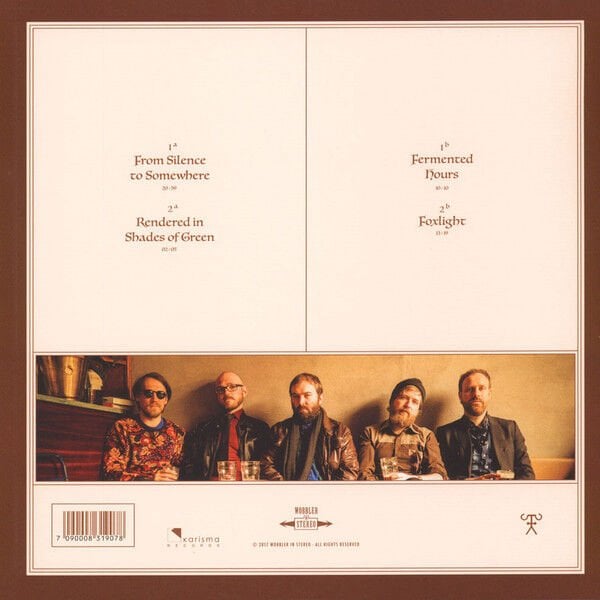 WOBBLER – FROM SILENCE TO SOMEWHERE (2017) - LP GATEFOLD 140GR SIFIR PLAK