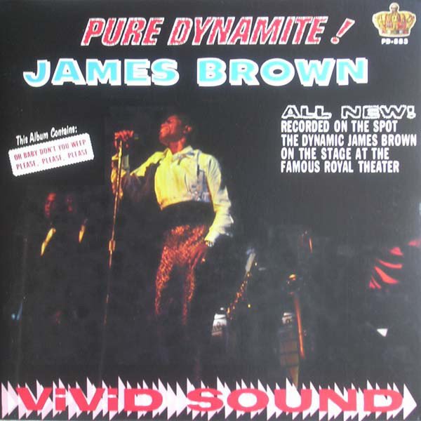 JAMES BROWN - PURE DYNAMITE! LIVE AT THE ROYAL (1964) - PLAK SIFIR
