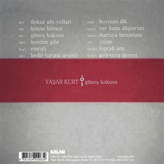 YAŞAR KURT - GÜNEŞ KOKUSU (2011) - KALAN MÜZİK CD SIFIR
