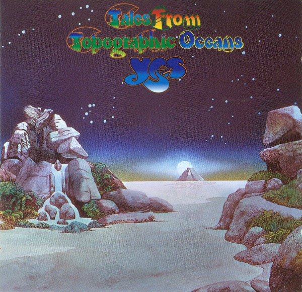 YES - TALES FROM TOPOGRAPHIC OCEANS (1973) - 2CD 2.EL