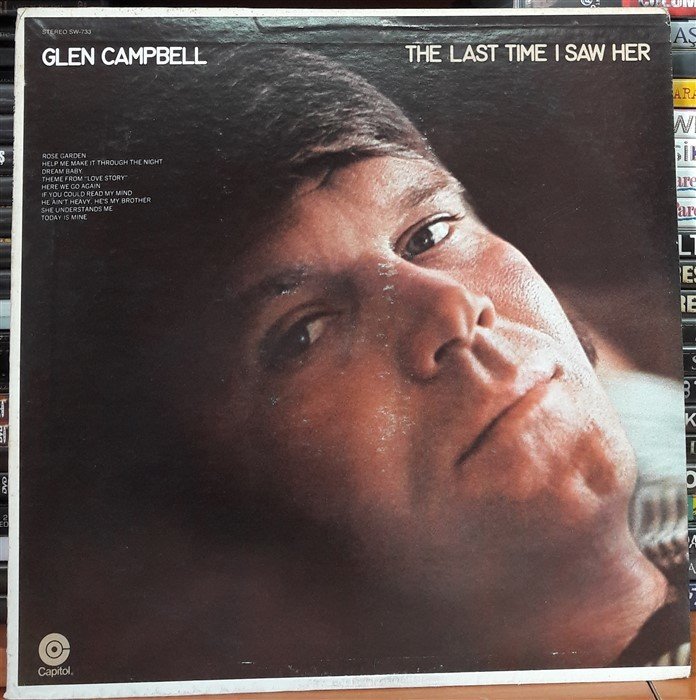 GLEN CAMPBELL - THE LAST TIME I SAW HER - PLAK 2.EL